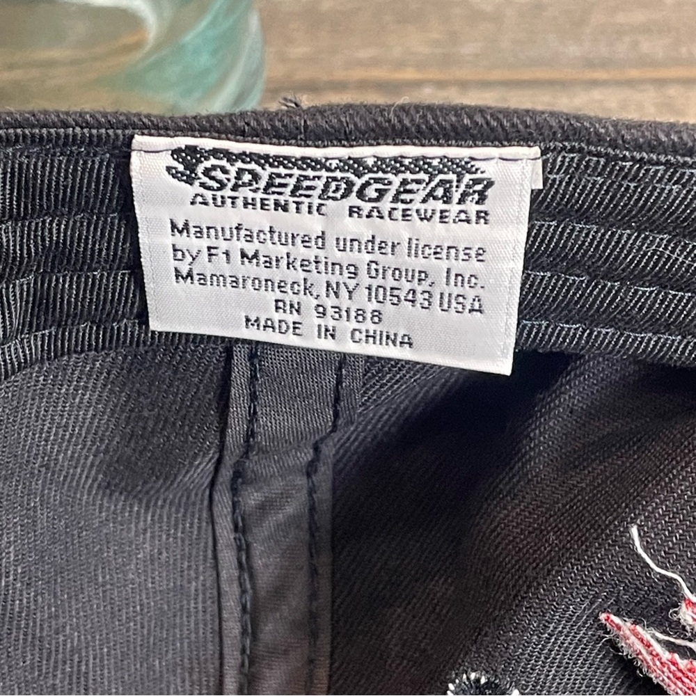 Speed Racer Embroidered Black Cap. Racewear. OS. NWT. - Picture 11 of 12